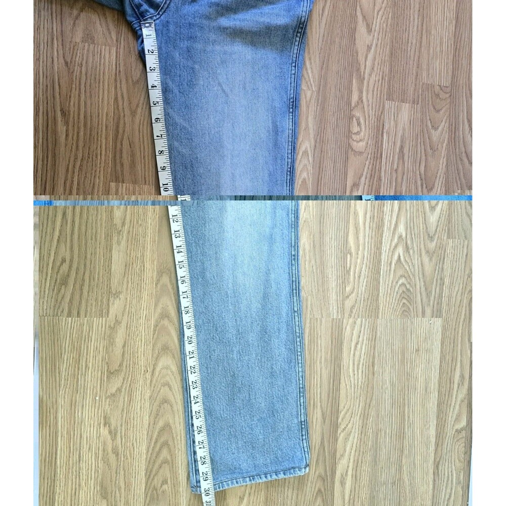 Evereve KUT from the Kloth Melissa High Rise Straight Leg Jeans Sz 6 Light Wash - Picture 11 of 11